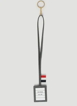 4 Bar Label Key Ring