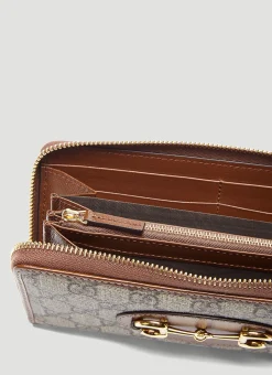 1955 Horsebit Zip-Around Wallet