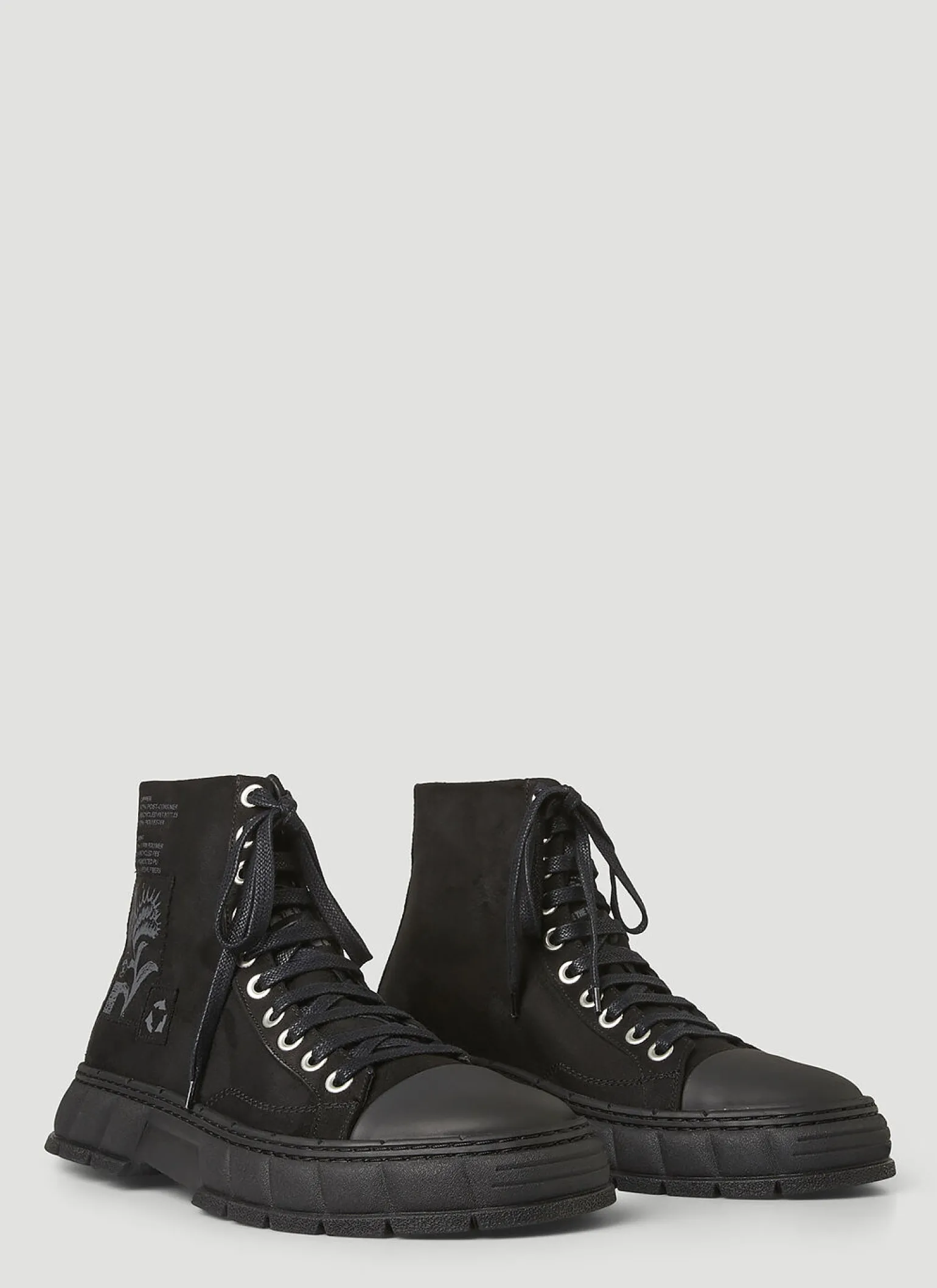 1982 Waxed Canvas High-Top Sneakers