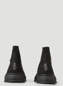1982 Waxed Canvas High-Top Sneakers