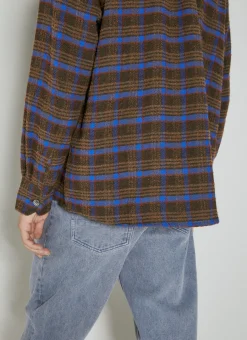 Above Check Boucle Shirt