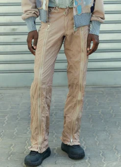 Adjustable Fit Zip Pants