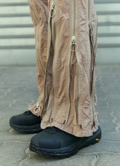 Adjustable Fit Zip Pants