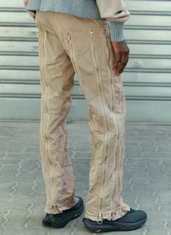 Adjustable Fit Zip Pants