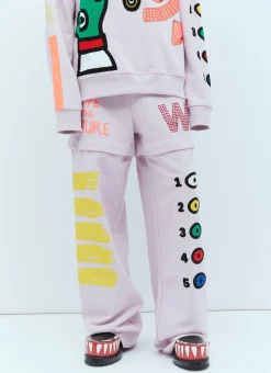 Adjustable Length Track Pants