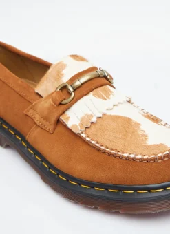Adrian Snaffle Hairy Suede Loafers