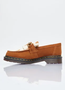 Adrian Snaffle Hairy Suede Loafers