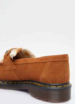 Adrian Snaffle Hairy Suede Loafers