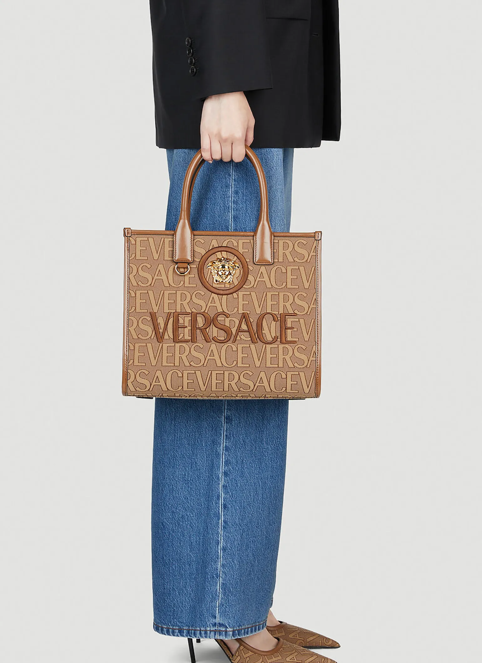 Allover Small Tote Bag