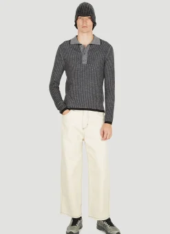Amoretto Knit Polo Top