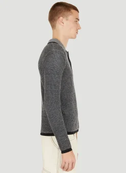 Amoretto Knit Polo Top