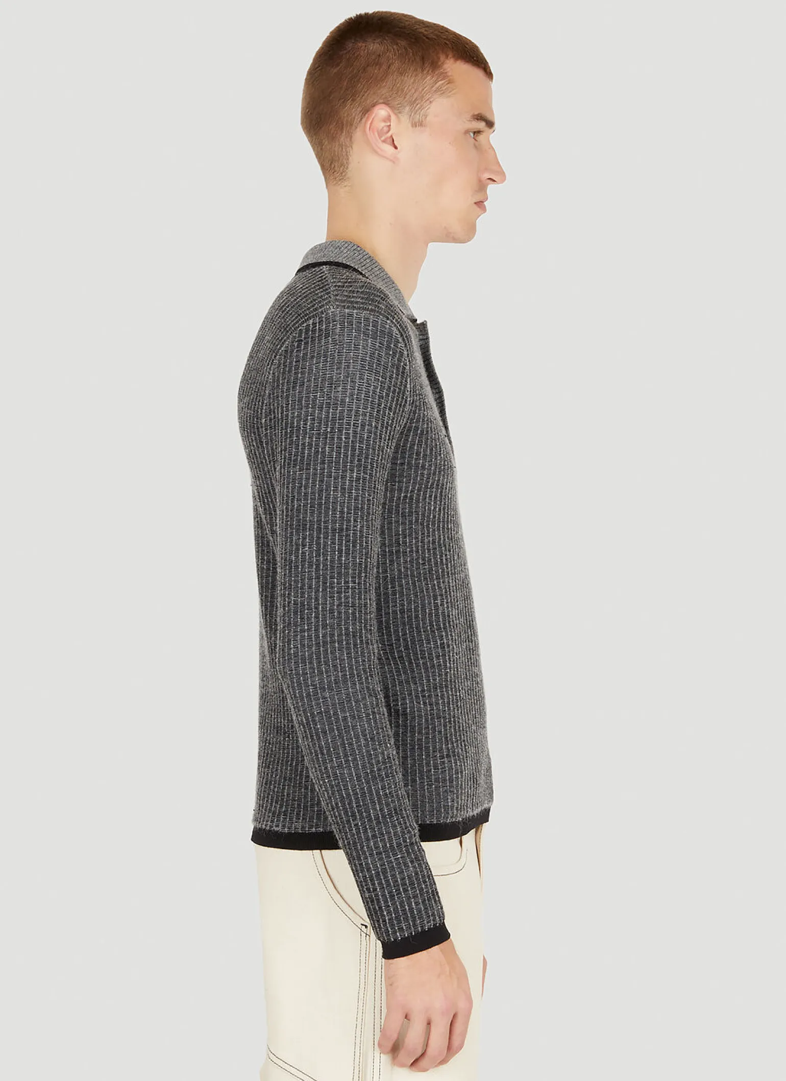 Amoretto Knit Polo Top