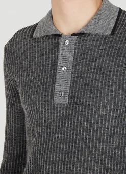 Amoretto Knit Polo Top