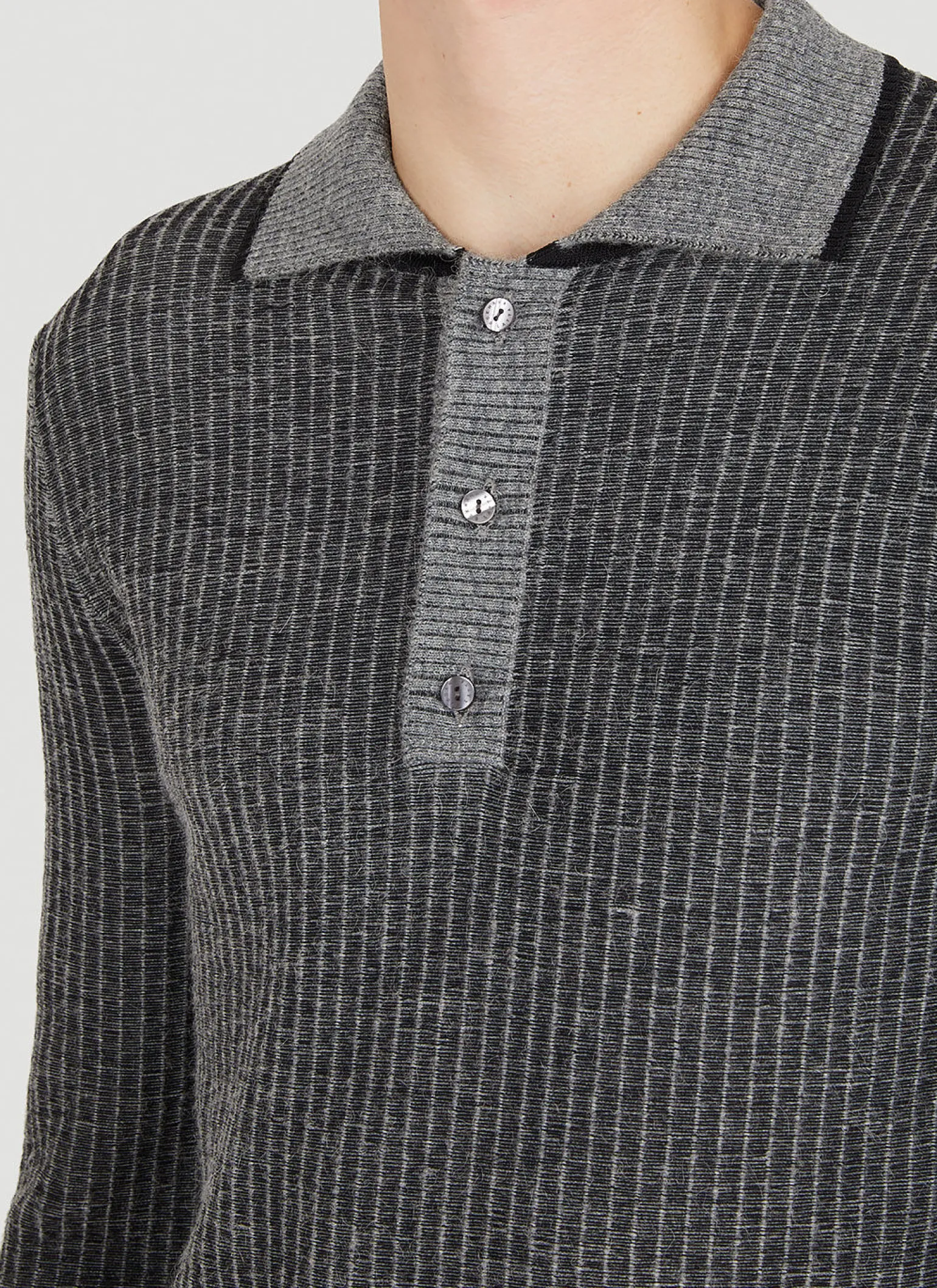 Amoretto Knit Polo Top