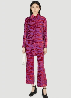 Animal Velvet Shirt