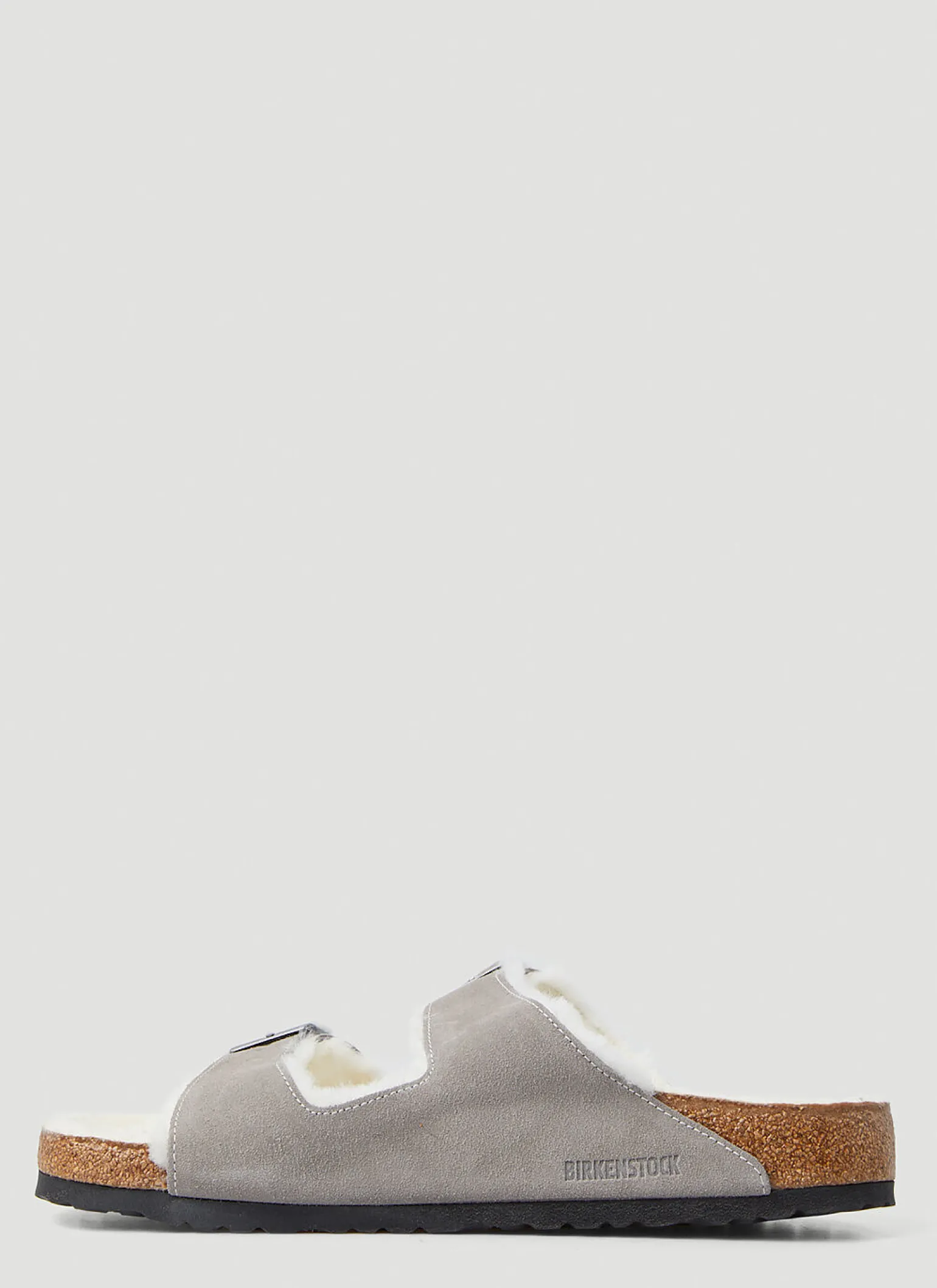 Arizona Shearling Two Strap Sandals