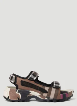 Arthur Check Sandals