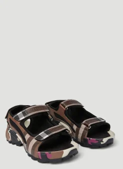 Arthur Check Sandals
