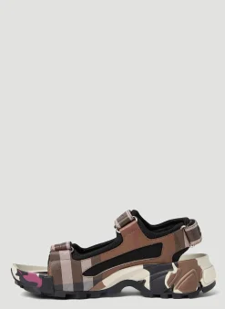 Arthur Check Sandals