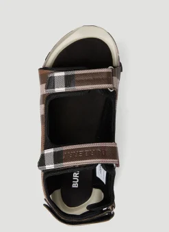 Arthur Check Sandals