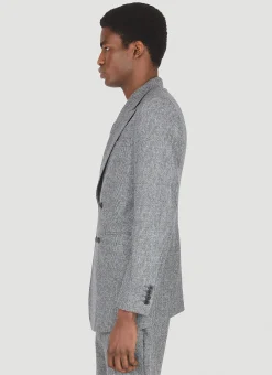 Asymmetric Hem Blazer