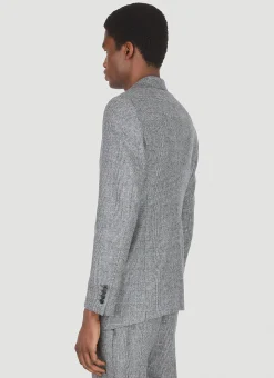 Asymmetric Hem Blazer