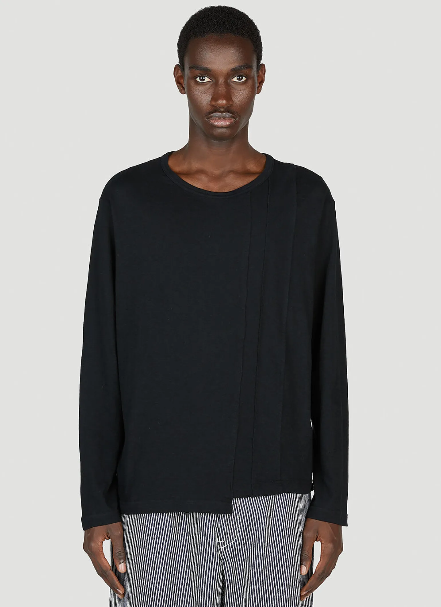 Asymmetric Long Sleeve Top