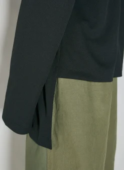 Asymmetric Long Sleeve T-Shirt