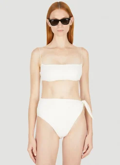Asymmetric Tie Bikini Bottoms