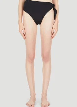 Asymmetrical Tie Bikini Bottoms