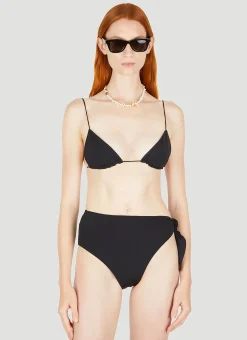 Asymmetrical Tie Bikini Bottoms