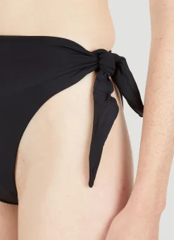 Asymmetrical Tie Bikini Bottoms