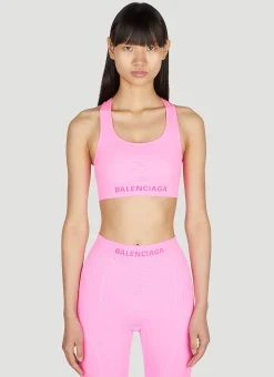 Athletic Logo Print Top