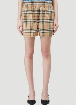 Audrey Vintage Check Shorts