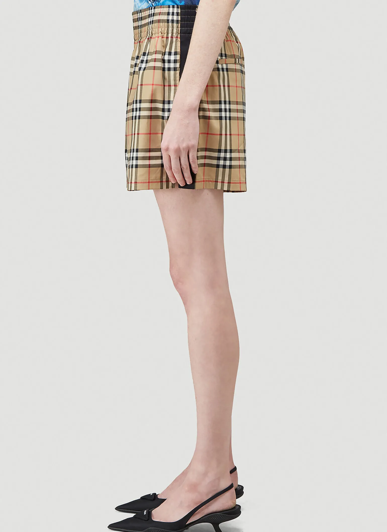 Audrey Vintage Check Shorts