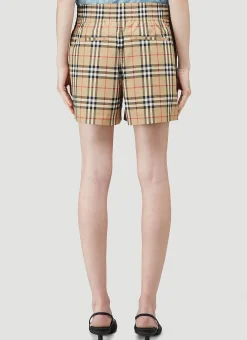 Audrey Vintage Check Shorts