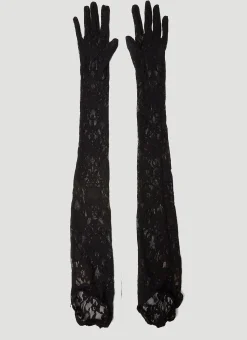 Aurora Long Lace Gloves