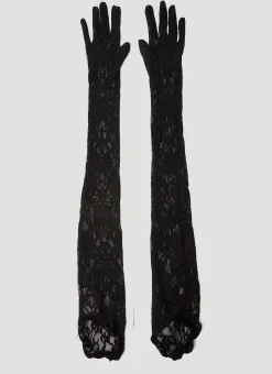 Aurora Long Lace Gloves
