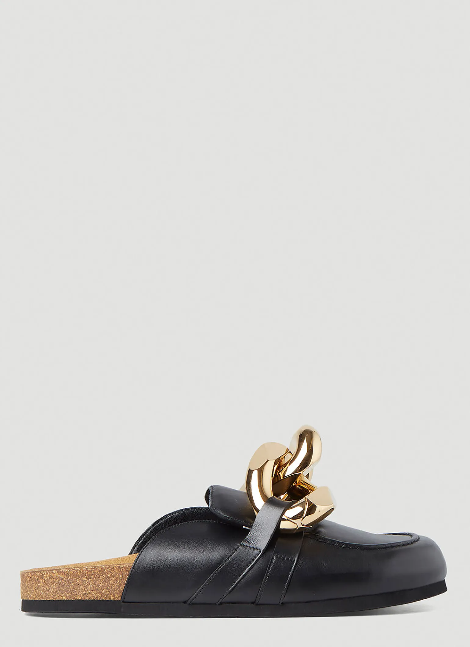 Backless Chain Loafers