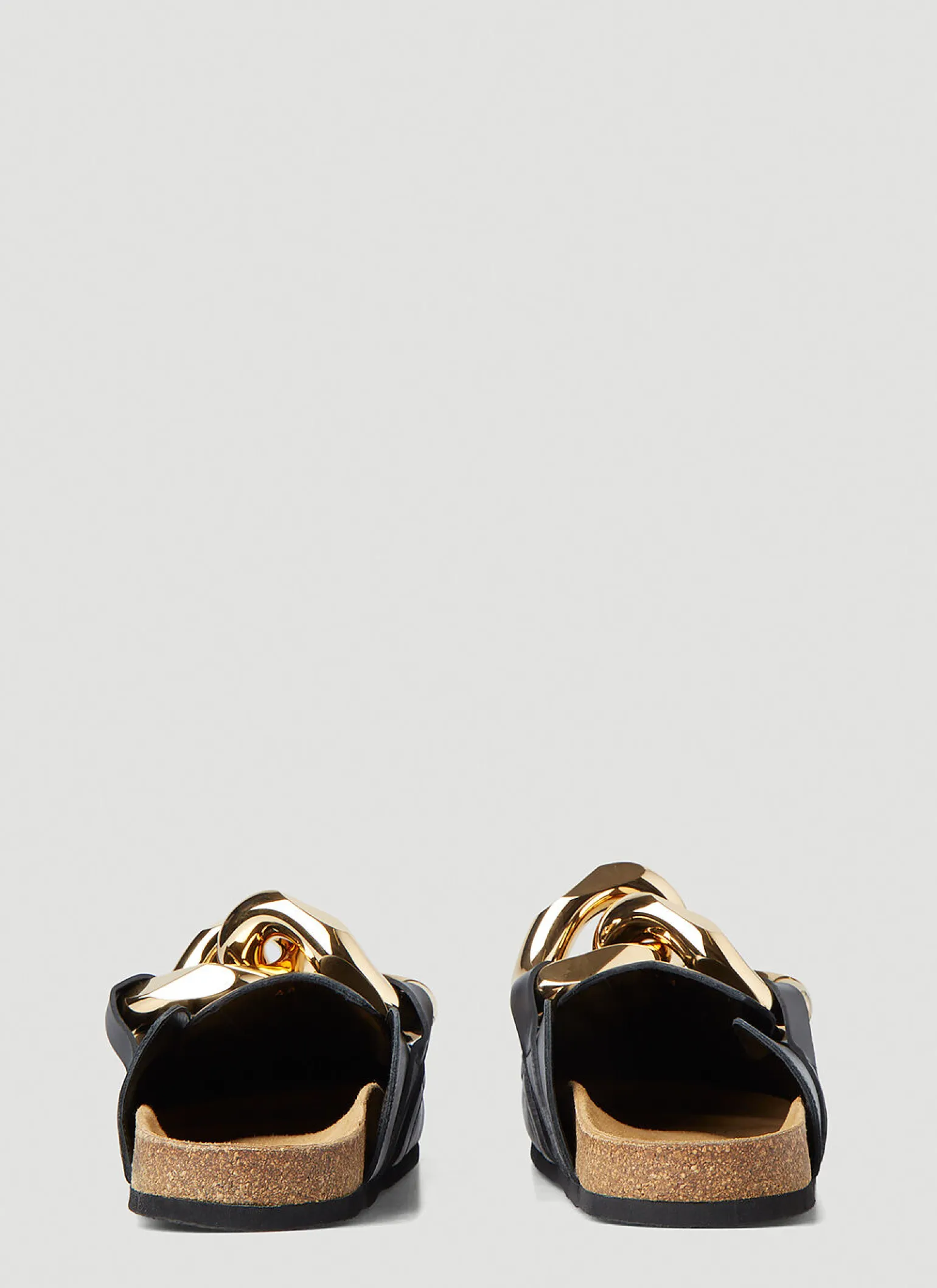 Backless Chain Loafers