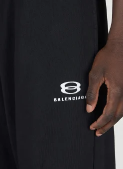 Baggy Logo Print Sweatpants