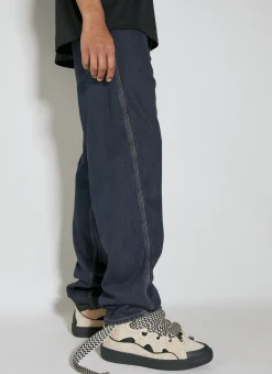 Baggy Twisted Leg Jeans