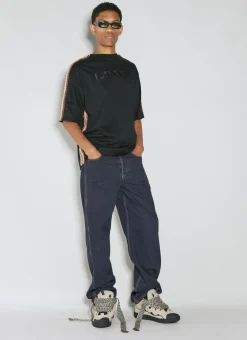 Baggy Twisted Leg Jeans