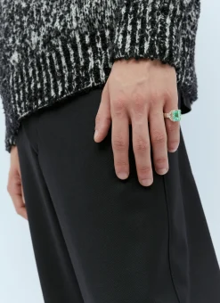 Baguette Cut Bound Willow Ring