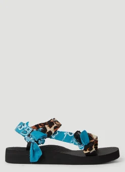 Bandana Leopard Trekky Sandals