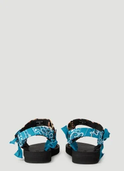Bandana Leopard Trekky Sandals