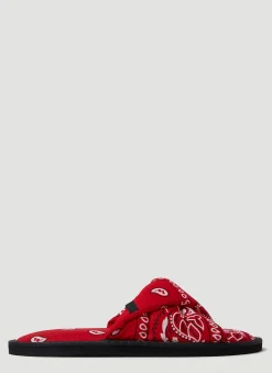 Bandana Print Vegas Slides