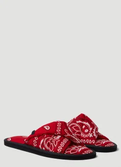 Bandana Print Vegas Slides