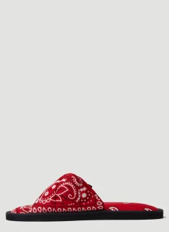 Bandana Print Vegas Slides