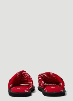 Bandana Print Vegas Slides